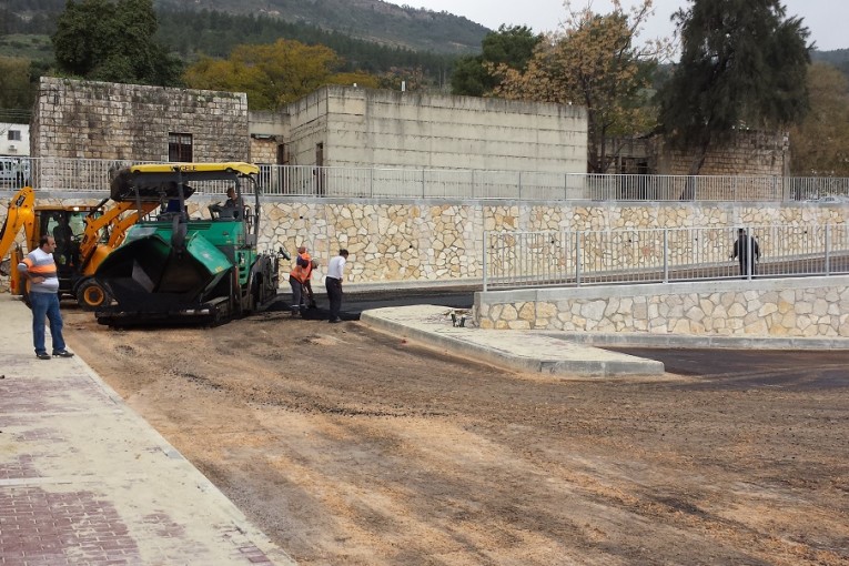 נחנך ציר המחבר בין  חניית היכל התרבות לכביש 90