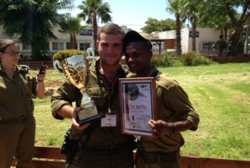 סמל רועי סבח מגולני בן קריית שמונה:  מקום ראשון באליפות צה"ל לצלפים