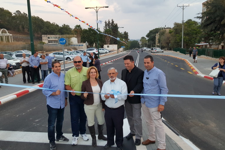 כביש רחוב הירדן נפתח לתנועה "נמשיך לשדרג את תשתיות העיר"