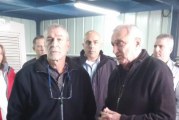 השר אהרונוביץ' במבואות החרמון