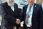 הרב פירר ביקר במרכז הרפואי זיו