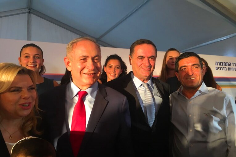 חברת נתיבי ישראל: ראש הממשלה נתניהו חנך  את רכבת העמק בעפולה