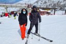 אברהם טל פתח את עונת הסקי בחרמון